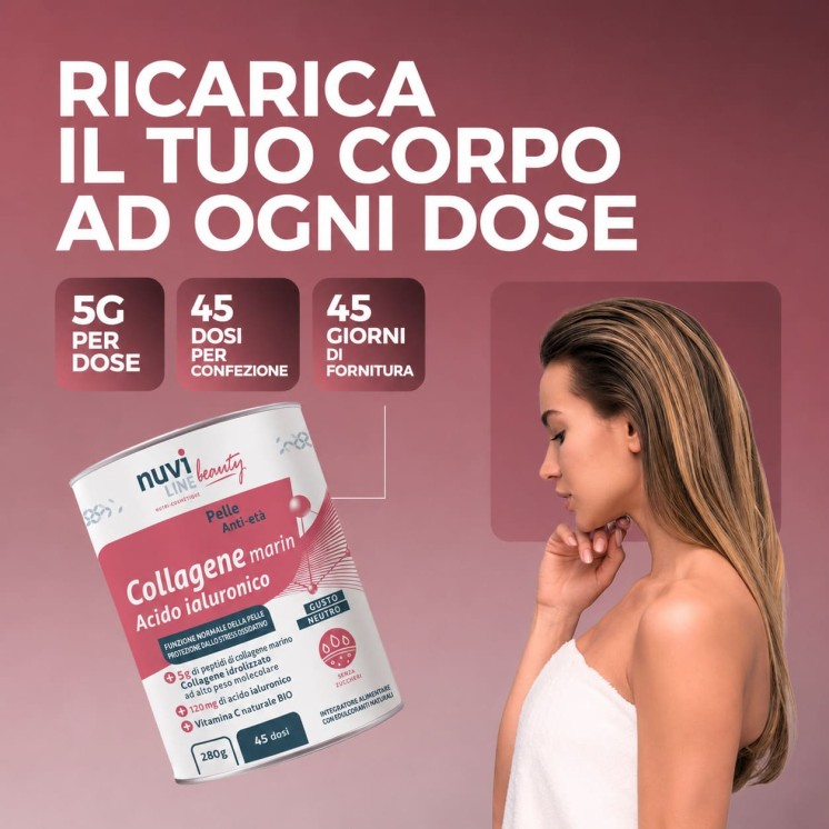 ricarica il tuo tuo corpo ad ogni dose