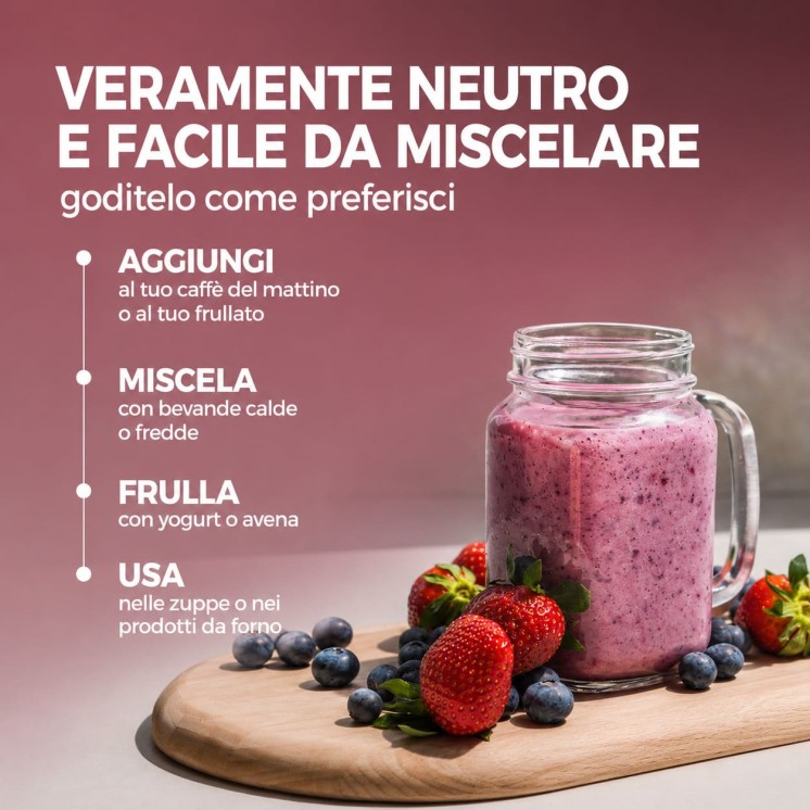 Collagene marino per la pelle con acido ialuronico e vitamina C