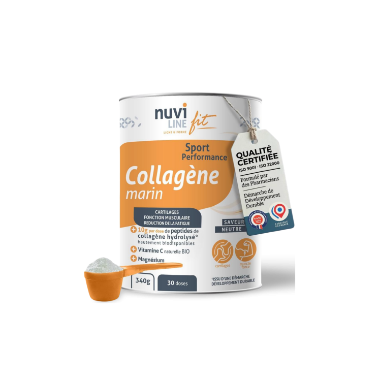 Collagene marino sportivo con magnesio e vitamina C