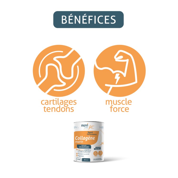 Collagene marino sportivo con magnesio e vitamina C